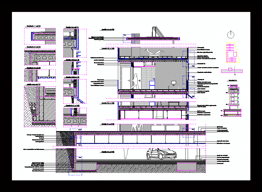 Detalles constructivos - estructura metalica