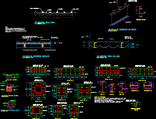 Detalles para construcciones en acero