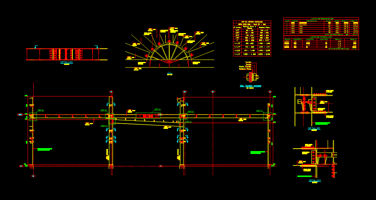 Detalles estructurales - viga metalica