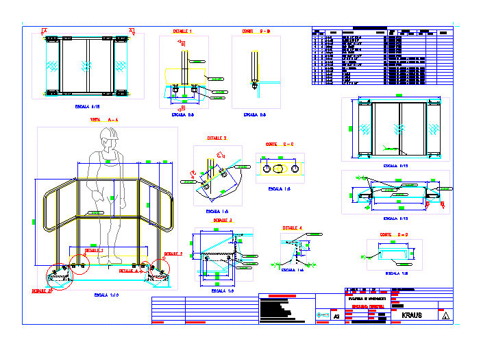 Plataforma de mantenimiento