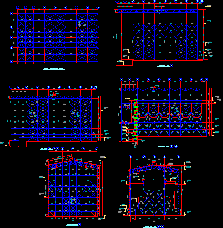 Estructura edificio industrial