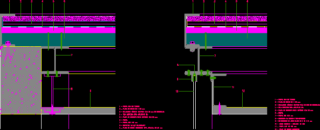 Detalle construcciones de acero