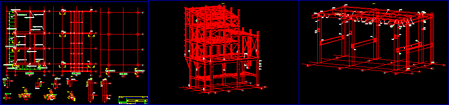 Estructura de acero - detalles