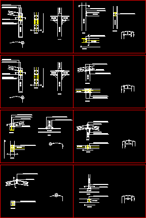 Detalles de estructura metalica