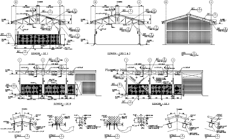 Caseta de grupo electrogeno