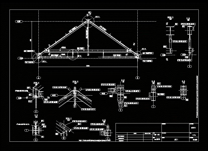 Estructura de acero inoxidable attic