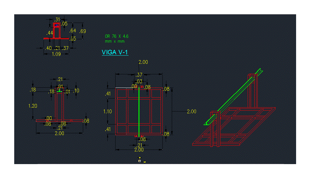 Detalles de estructura que sostiene el aire acondicionado de 1 fabrica