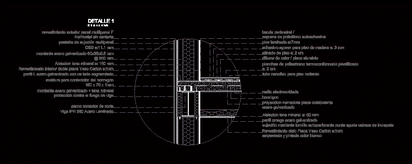 Detalle constructivo