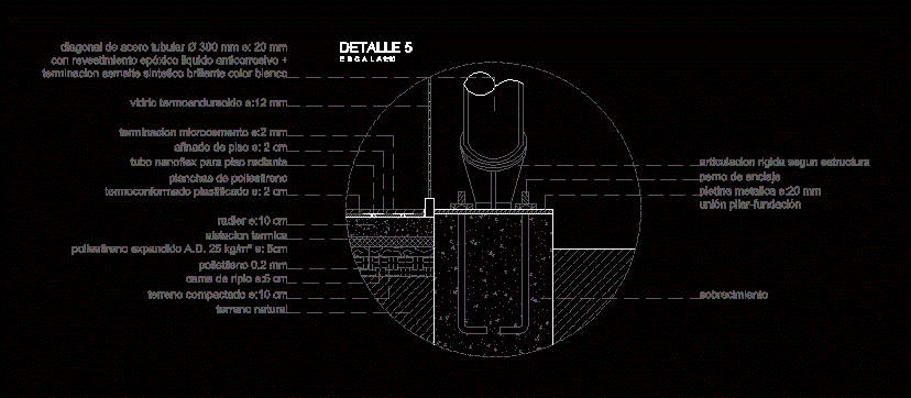 Detalle constructivo