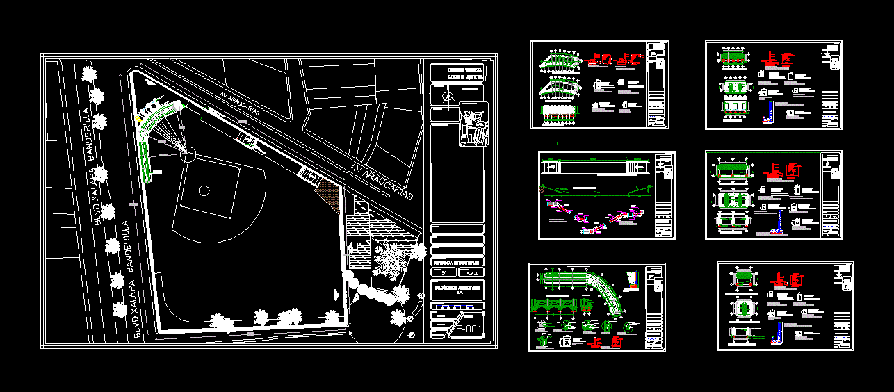 Estructurales de un centro recreativo