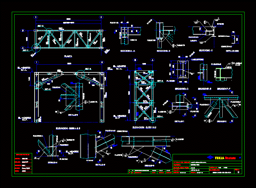 Arco - reticulado - estructural de acero