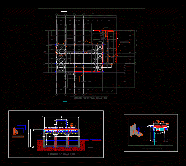 Estructura de acero .