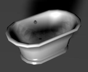 vasca da bagno 3D