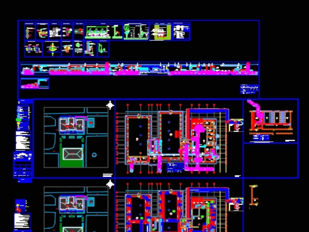 Design of small kitchen mechanical system.