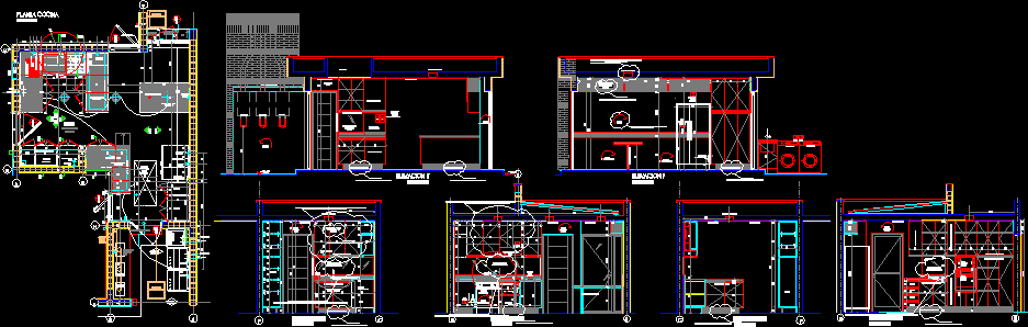 Detail der Wohnungsküche