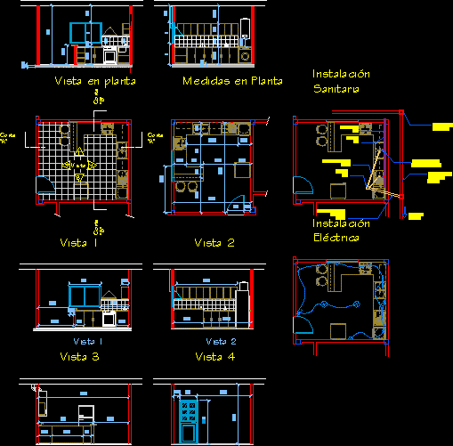 Kitchen detail plan