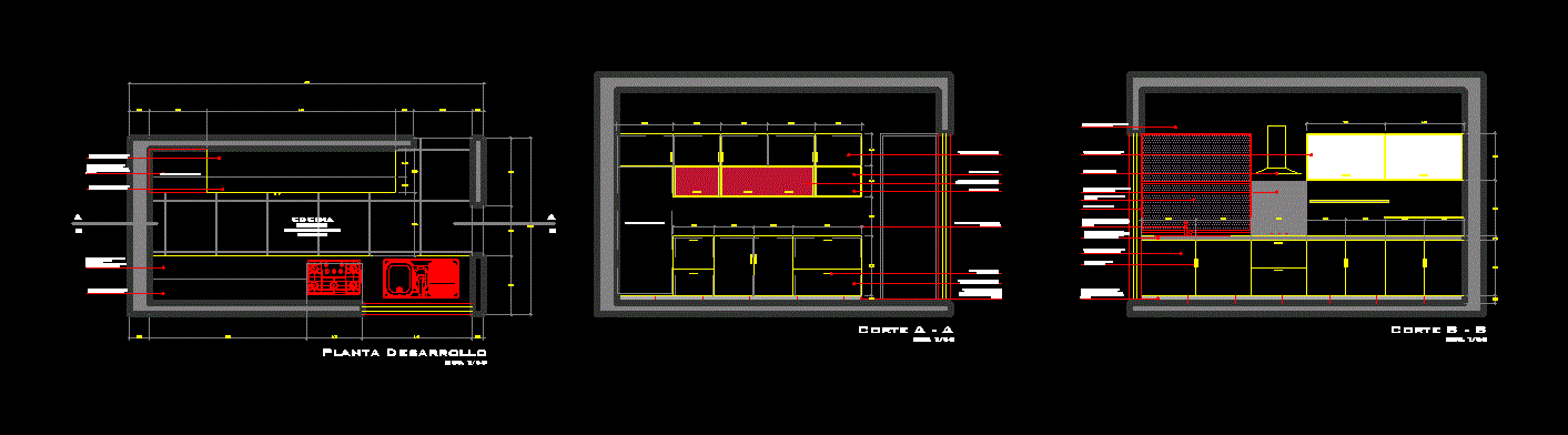 Desarrollo de cocina