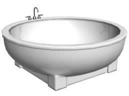 round tub