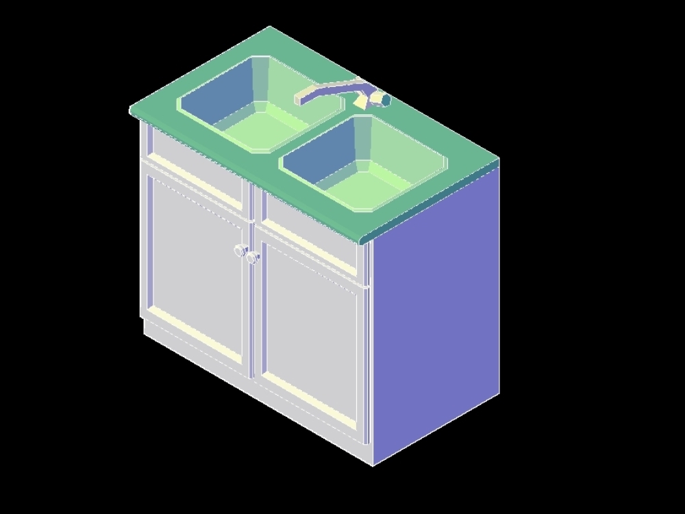 Waschraumgestaltung in drei Dimensionen