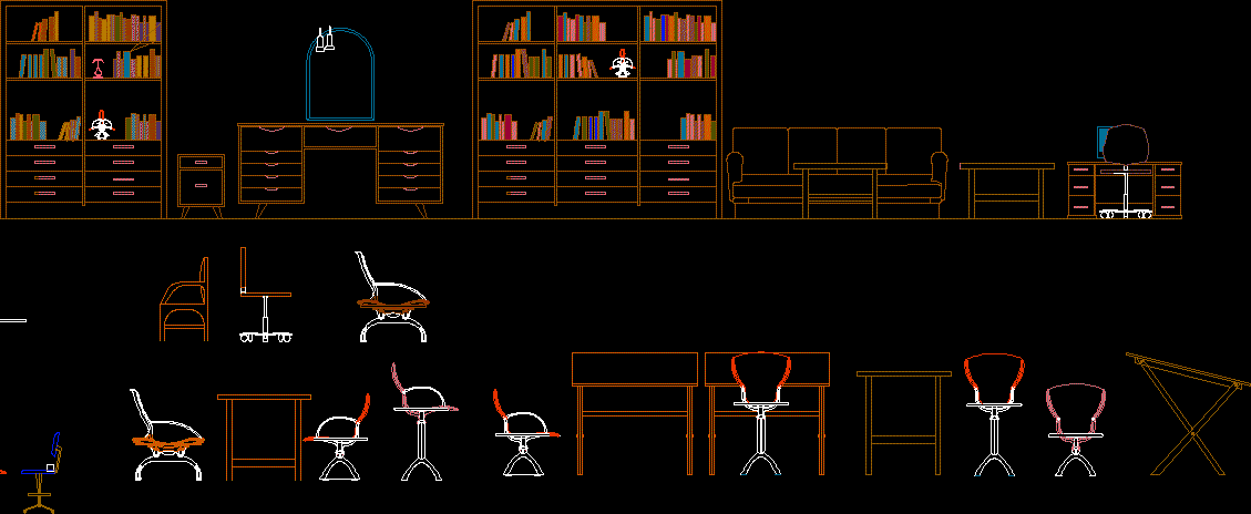 various furniture