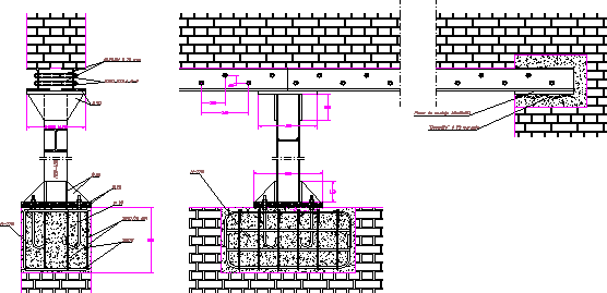 Verbau von Mauern
