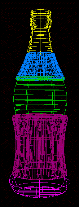 Botella refresco 3D