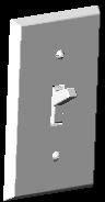 Wall switch - light switch