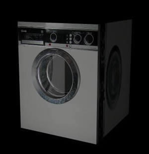 3d washing machine