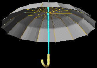 informal fondo de pantalla colchón Paraguas 3d En AutoCAD | Librería CAD