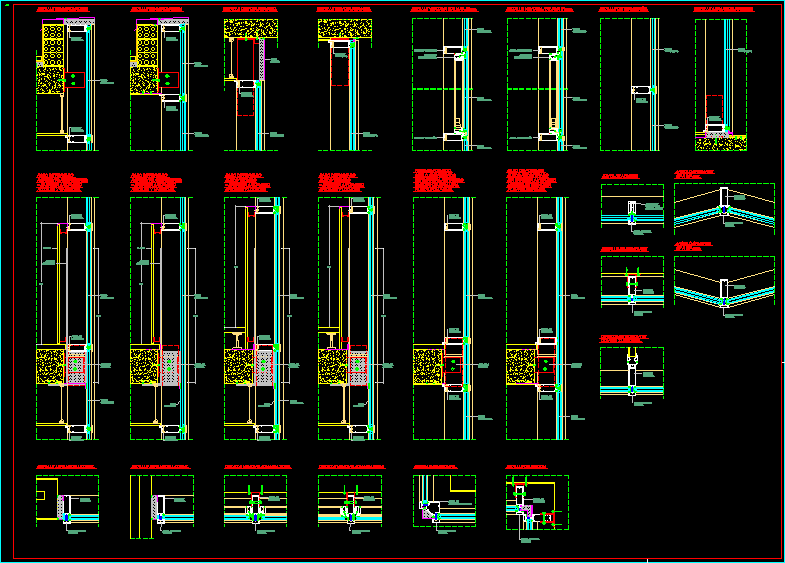 Vorhangfassade – vertikaler Rahmen