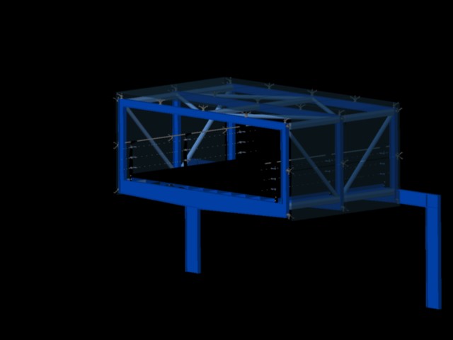 3D-Stahlbrücke