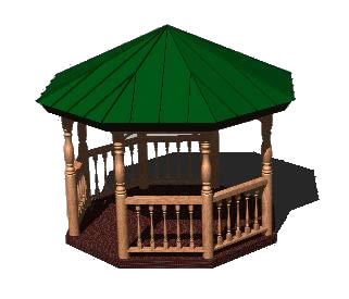 3D-Pavillon