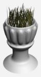 3D-Pflanzgefäß mit Draufsicht