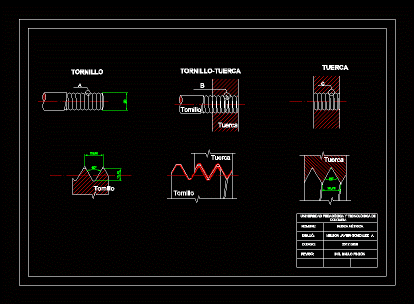 metric thread