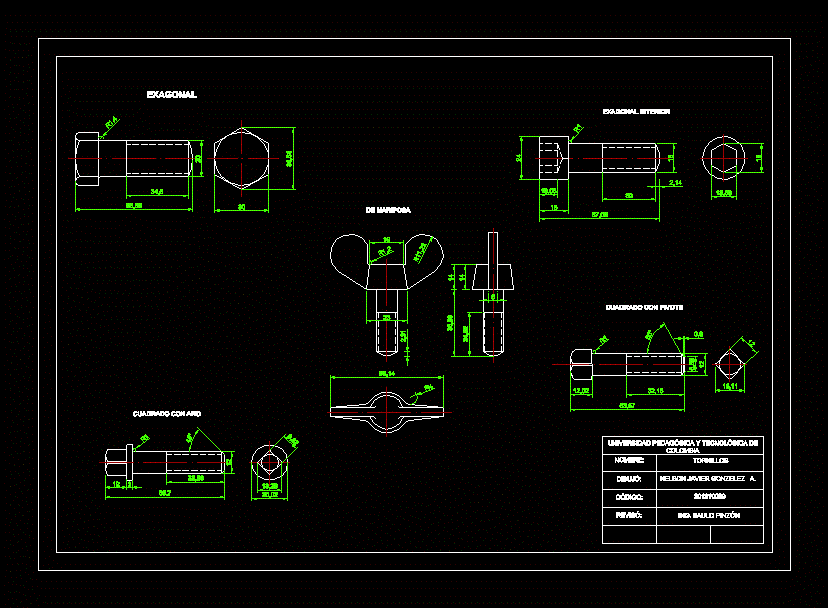 Tornillos