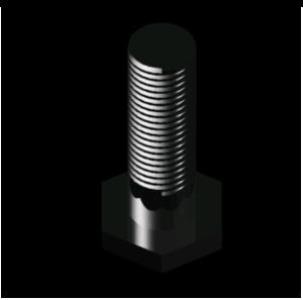 Hexagonal screw