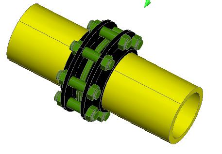 Projeto de flange.