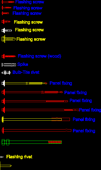 Tornillos - pernos - clavos