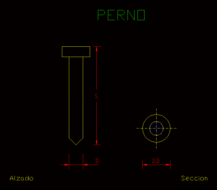 Tornillo 2d