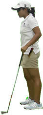 Golfspielerin