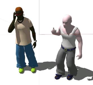 3d people