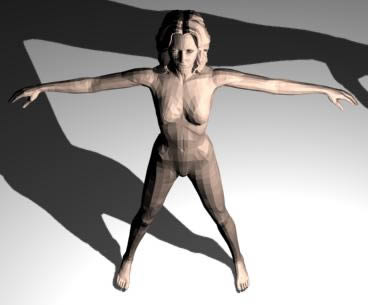Mujer 3d