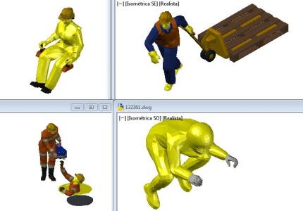 3D-Arbeiter