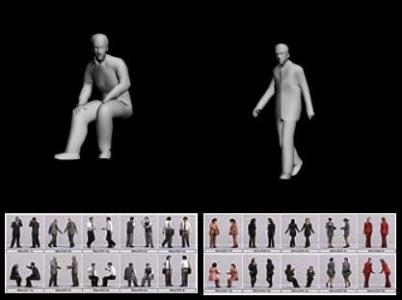 Personnages 3D