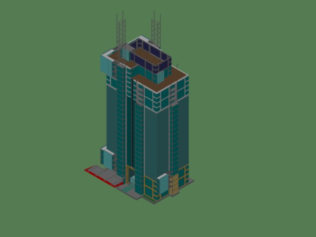 grattacielo 3d