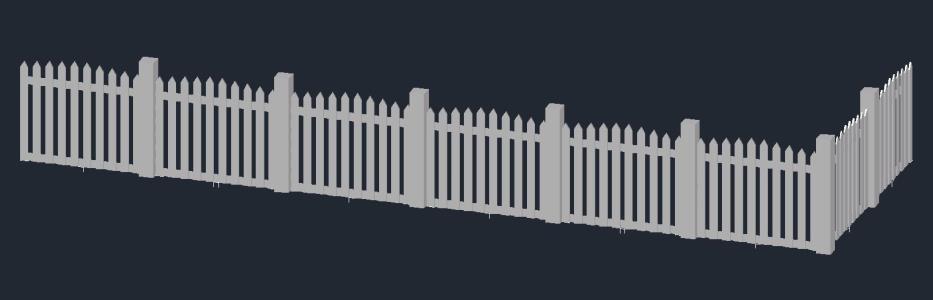 urban wooden fence