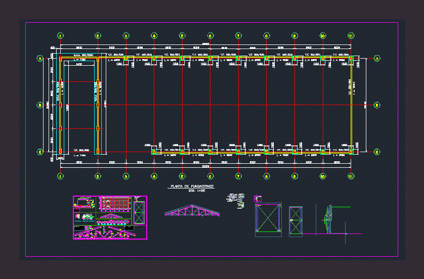 Estrutura de ferro