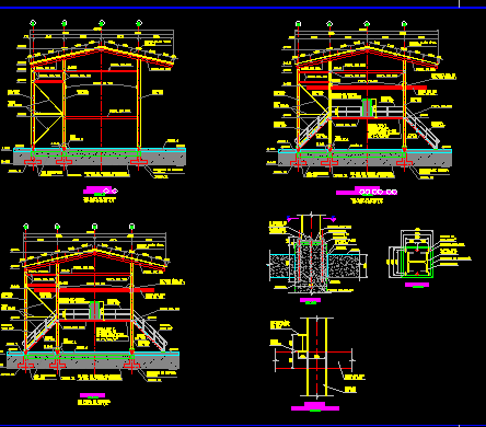 Tank truck loading structure