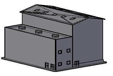 Edificio turbina y sala electrica