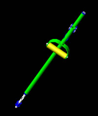 Herramienta 3D para Reparacion de Cesped